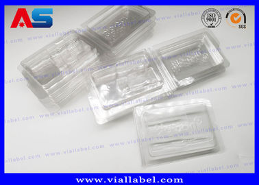 PVC Clear Ampoule Blister Packaging Tray For Medication 2ml Vials Engrave Embossing Pharmaceutical Blister Packaging Các loại thuốc có thể được sử dụng trong sản phẩm