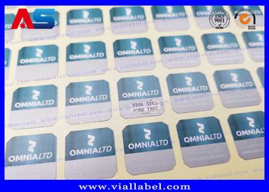 Custom Scratch Off Security Code Stickers For Pharmacy Square 2Cm Anti Fake Mục đích vô hiệu hóa nhãn dán