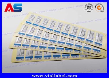 Nhãn nhãn chai thủy tinh tùy chỉnh Lamination bóng cho thuốc Bao bì HCG hộp nhãn chai