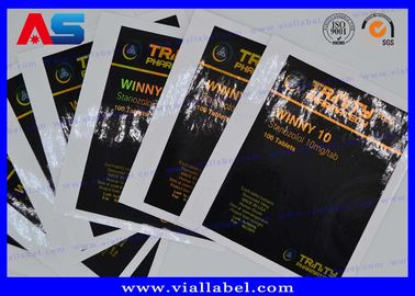 Anavar 60 Máy tính bảng Peptide uống Tùy chỉnh Khóa Zip Túi nhôm bằng nhựa In hình ba chiều bảo mật
