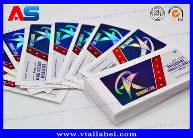 Keo dán mạnh 30ml Lọ thủy tinh Peptide Chai lọ Dược phẩm Nhãn Hộp