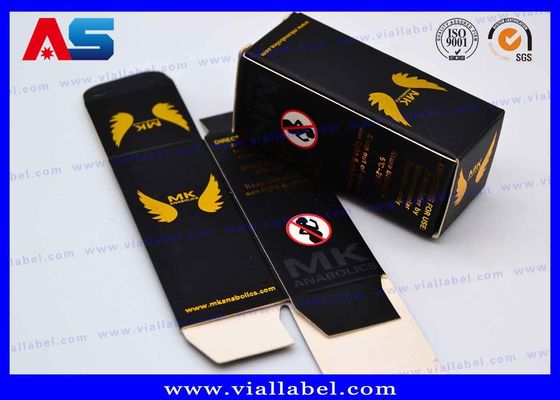 GEP Box Laser 10ml Vial Box Professional Pantone Colors Hộp vận chuyển nhỏ hộp đóng gói thể hình