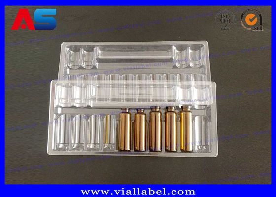 Ống thủy tinh Soma tropin Hcg 2ml 3ml 10ml Vỉ nhựa đóng gói cho ống peptide
