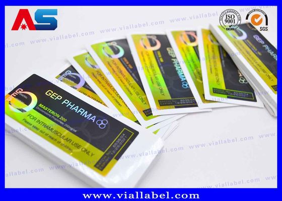 Theo toa 10ml Nhãn Lọ Hỗn hợp Bodybuilding, Nhãn Dán Keo cho Chai 10ml