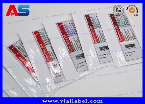 Custom 10ml Vial Labels Hologram
