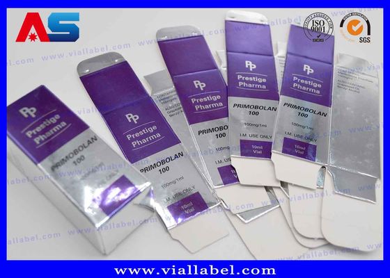 CMYK in Peptide tiêm 10ml Vial hộp và nhãn 10ml chai cuộn nhãn