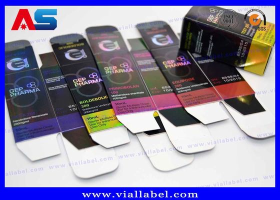 Kết thúc bóng Nhãn và hộp Propionate Peptide Chai