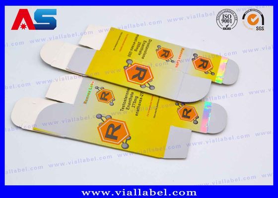 Chất chứa ván 10ml Vial Box For Glass Hologram Medicine Bottles, ISO9001 hộp đóng gói dược phẩm