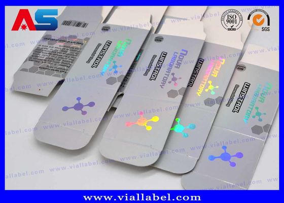 Holographic Laser 15ml Hộp nhỏ giọt thủy tinh Hộp và nhãn