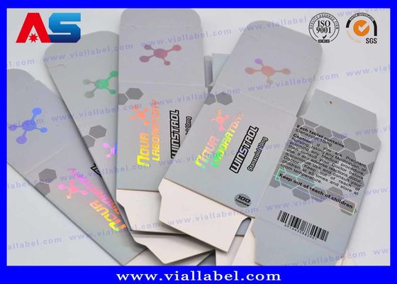 Holographic Laser 15ml Hộp nhỏ giọt thủy tinh Hộp và nhãn