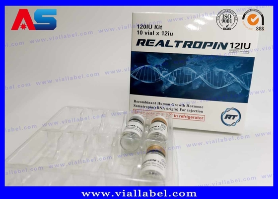 Lọ y tế dùng một lần Bao bì vỉ nhựa dược phẩm cho hộp 10 lọ 1ml / 3ml / 10ml