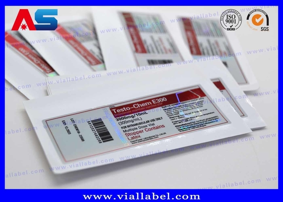 Dược phẩm Bodybuilding Enanthate Peptide Nhãn chai In hologram không thấm nước