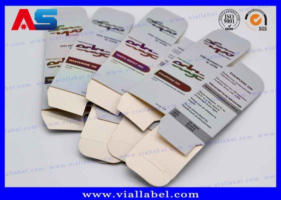 Hologram vial tùy chỉnh hộp lưu trữ in vial 10ml hộp và bao bì / hộp đóng gói nhỏ