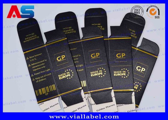 Bodybuilding Thuốc nhỏ Hộp 10ml Bao bì lọ cho Peptide / Dược phẩm