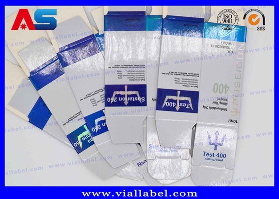 Thuốc tùy chỉnh hộp in hộp thuốc Vial Hologram với nhãn cho peptide