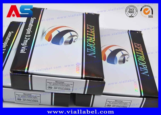 Hộp giấy trắng bóng cho 10 lọ thuốc tiêm Amps cho thể hình tăng trưởng của con người