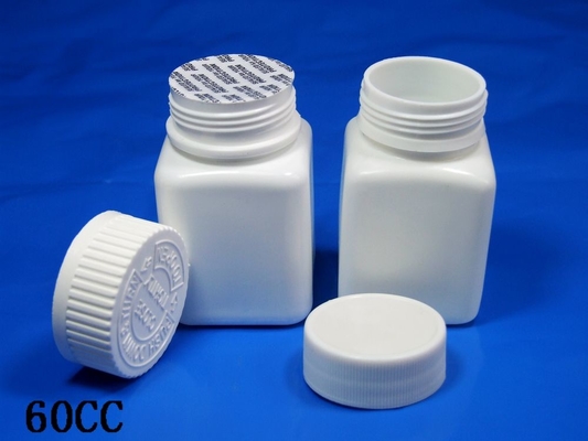 HDPE Bệnh viện nhựa chai thuốc với nắp chống trẻ em và bảo vệ