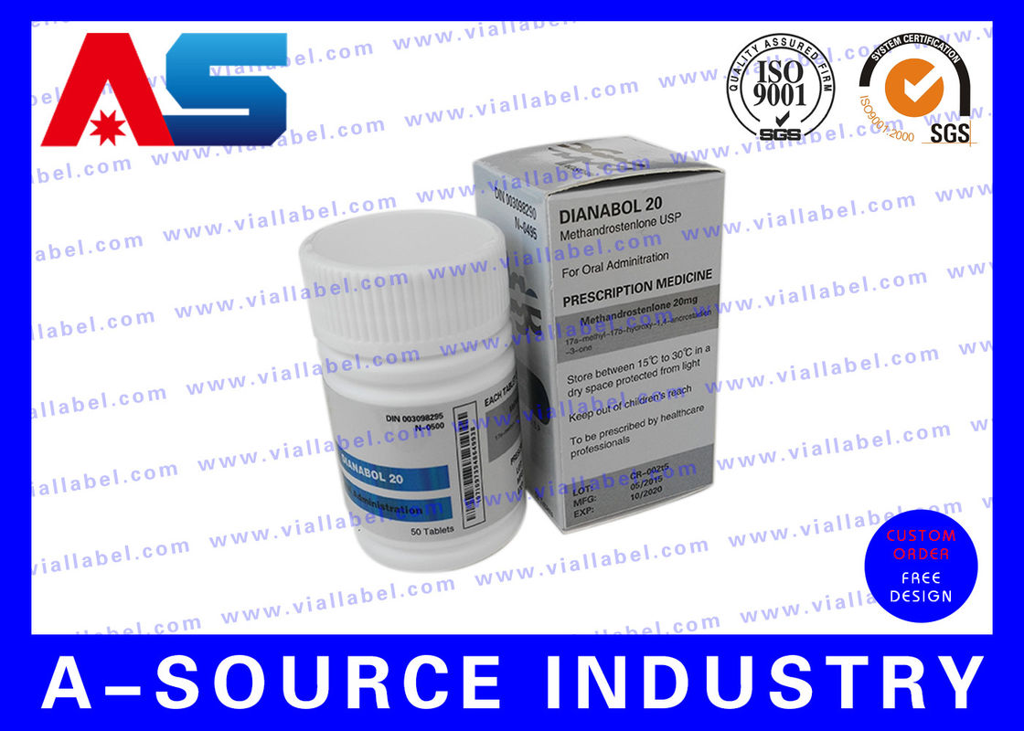 Thẻ giấy 10ml Vial thuốc hộp cho thuốc uống Peptide Oil