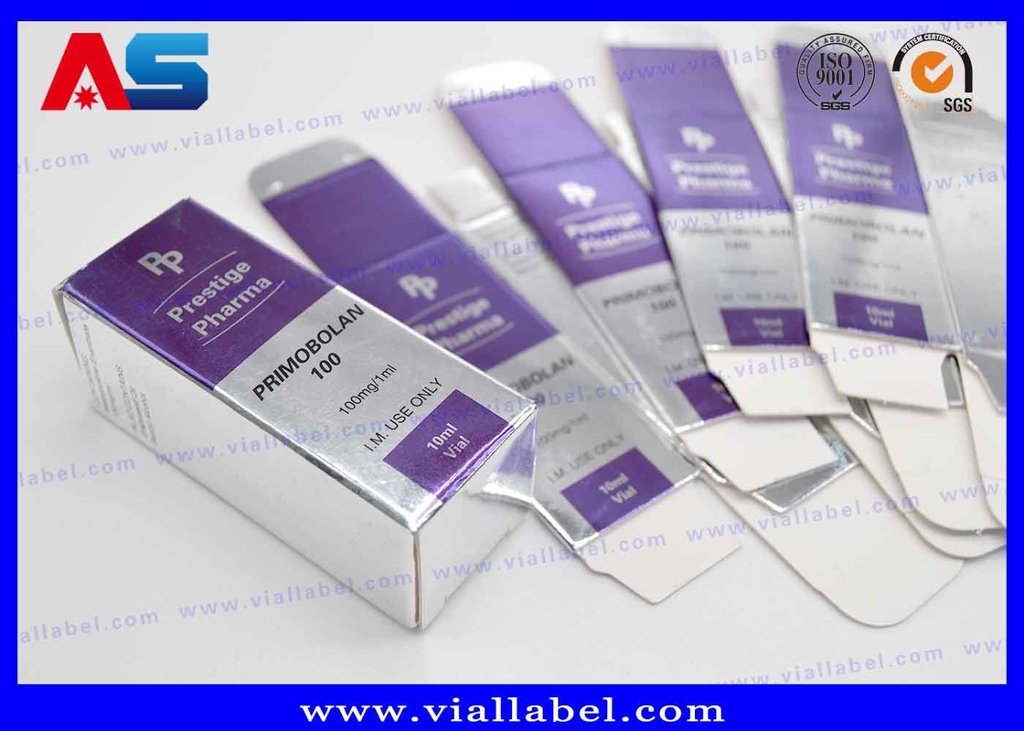 Thuốc chai viên thuốc đóng gói 10ml Vial Box For Medical Pack hộp đóng gói dược phẩm bạc