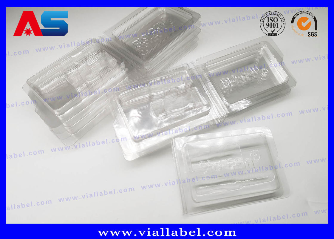 PVC Clear Ampoule Blister Packaging Tray For Medication 2ml Vials Engrave Embossing Pharmaceutical Blister Packaging Các loại thuốc có thể được sử dụng trong sản phẩm