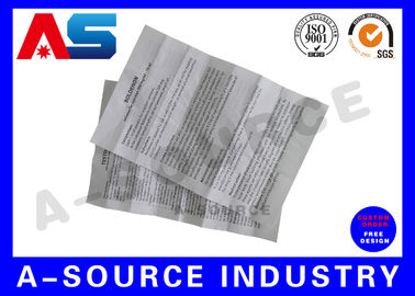 In tờ rơi tùy chỉnh In tờ rơi gấp Tờ rơi cho Bodybuilding Acetate 100mg