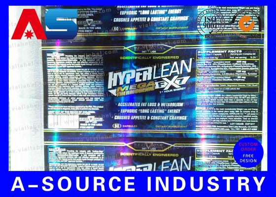 CMYK in dán nhãn chai thuốc cho bổ sung và vitamin bổ sung nhãn dán chai