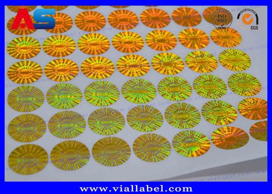 Bảo mật Honeycomb Hologram Stickers In Printing For Anti Counterfeiting với mã bảo mật