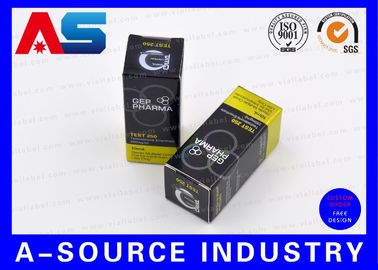 GEP Box Laser 10ml Vial Box Professional Pantone Colors Hộp vận chuyển nhỏ hộp đóng gói thể hình