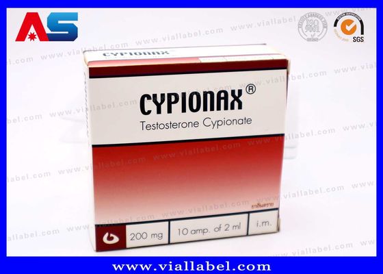 Các hộp chai 10ml tùy chỉnh với khay nhựa của 10 chai Ampoules chống in giả