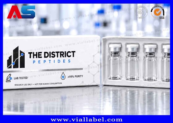 Bao bì chai peptide in ấn tùy chỉnh ️ cứng hoặc gấp, sẵn sàng cho thị trường Mỹ và EU