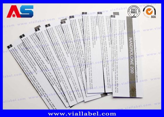 Dược phẩm Flyer In tờ rơi tùy chỉnh cho thể hình Peptide Hướng dẫn sử dụng dầu propionate