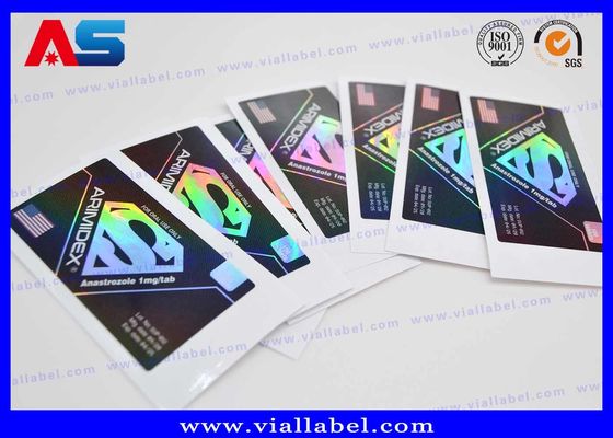 Keo in ảnh ba chiều bằng laser Nhãn và hộp 10ml cho nhãn dán tùy chỉnh Peptide đồng hóa