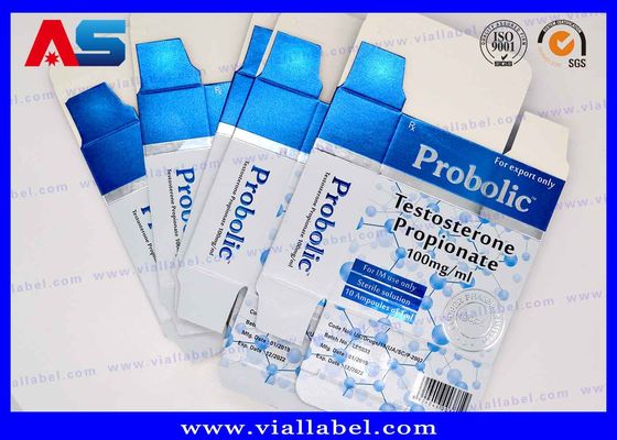 Hộp lưu trữ lọ ống thuốc chống giả 81x60x31mm cho 1ml Bodybuilding Propionate